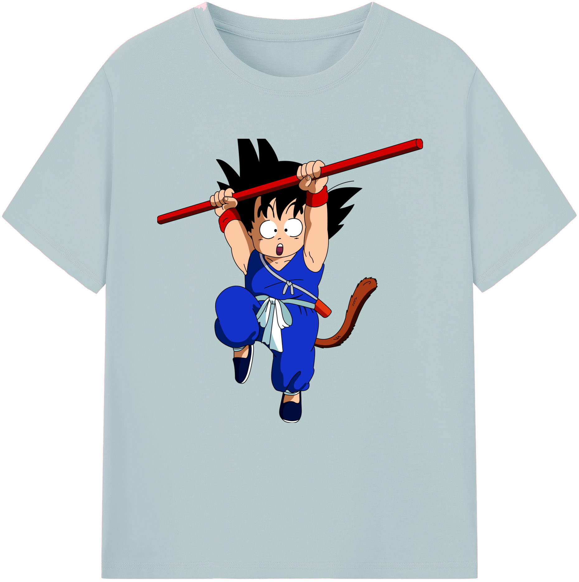 （画像用） ドラゴンボール 孫悟空（そん ごくう）Son Goku カカロット DRAGON BALL Kakarotto 綿100％半袖Tシャツ（フロントプリント）
